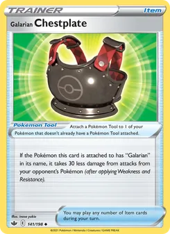 Kaart Galarian Chestplate