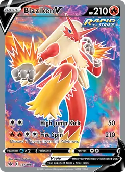 Kaart Blaziken V