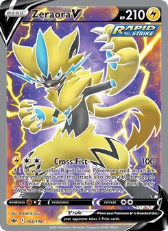 Kaart Zeraora V
