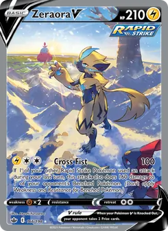 Kaart Zeraora V