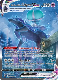 Kaart Shadow Rider Calyrex VMAX