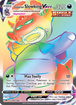 Kaart Galarian Slowking VMAX