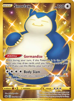 Kaart Snorlax