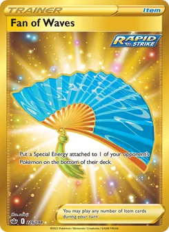 Kaart Fan of Waves