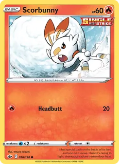 Kaart Scorbunny