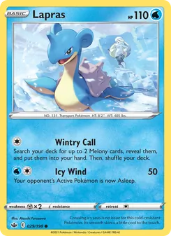 Kaart Lapras