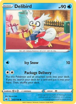 Kaart Delibird