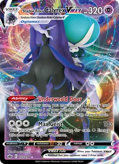 Kaart Shadow Rider Calyrex VMAX