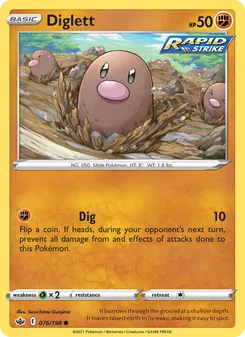 Kaart Diglett