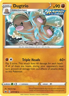 Kaart Dugtrio