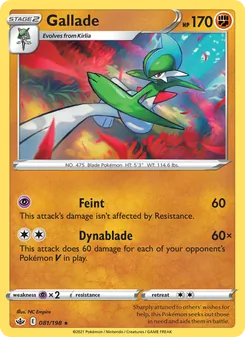 Kaart Gallade
