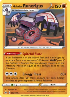 Kaart Galarian Runerigus