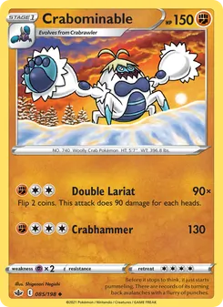 Kaart Crabominable