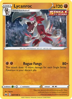 Kaart Lycanroc