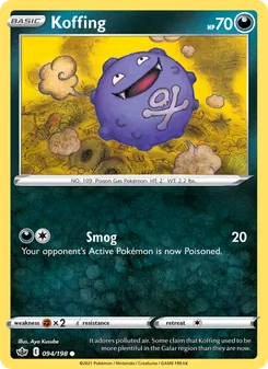 Kaart Koffing