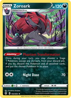 Kaart Zoroark