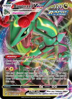 Kaart Rayquaza VMAX
