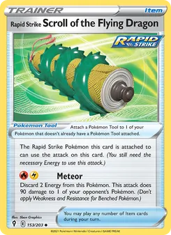 Kaart Rapid Strike Scroll of the Flying Dragon