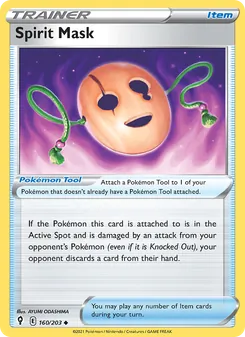 Kaart Spirit Mask
