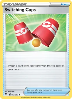 Kaart Switching Cups