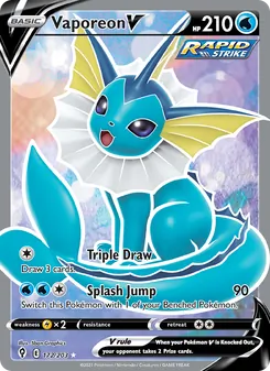 Kaart Vaporeon V