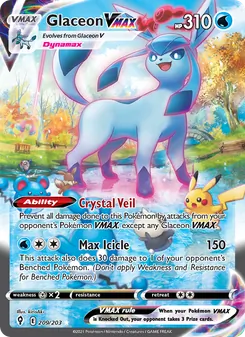 Kaart Glaceon VMAX