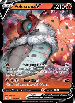 Kaart Volcarona V