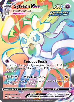 Kaart Sylveon VMAX