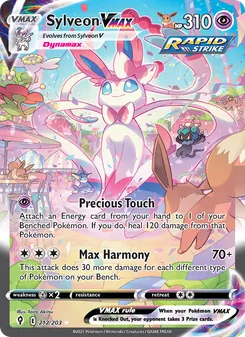 Kaart Sylveon VMAX