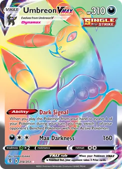 Kaart Umbreon VMAX