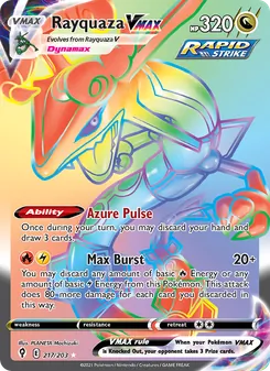 Kaart Rayquaza VMAX