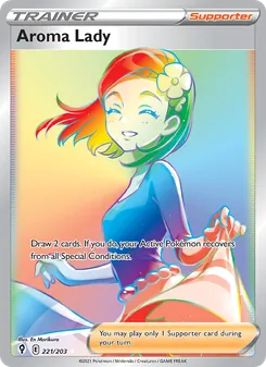 Kaart Aroma Lady