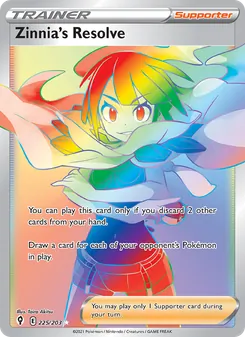 Kaart Zinnia's Resolve