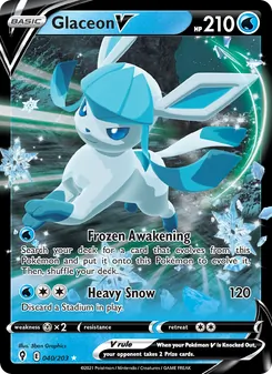 Kaart Glaceon V