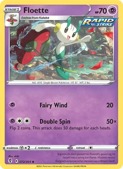 Kaart Floette