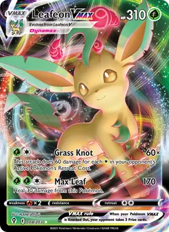 Kaart Leafeon VMAX