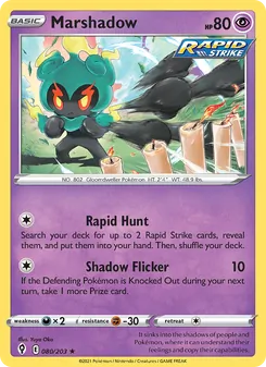 Kaart Marshadow
