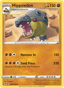 Kaart Hippowdon