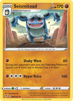 Kaart Seismitoad