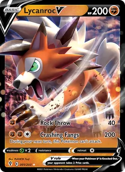 Kaart Lycanroc V