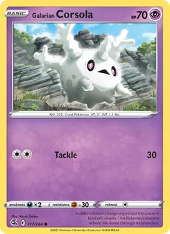 Kaart Galarian Corsola