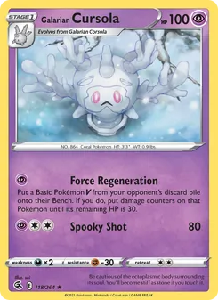 Kaart Galarian Cursola