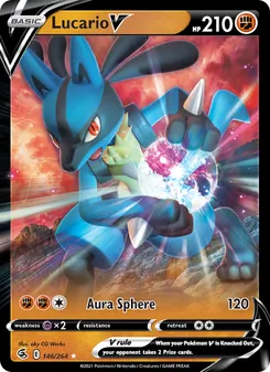 Kaart Lucario V