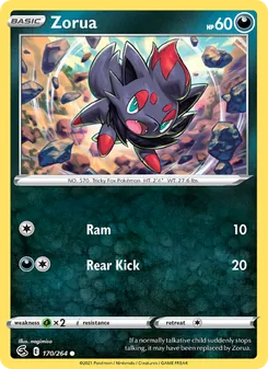 Kaart Zorua