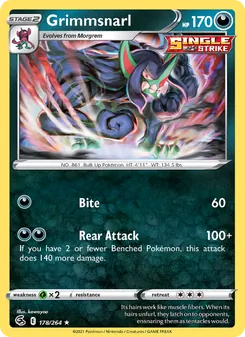 Kaart Grimmsnarl