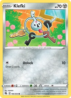 Kaart Klefki