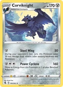 Kaart Corviknight