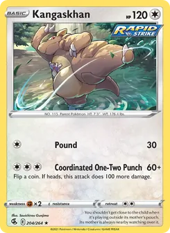 Kaart Kangaskhan