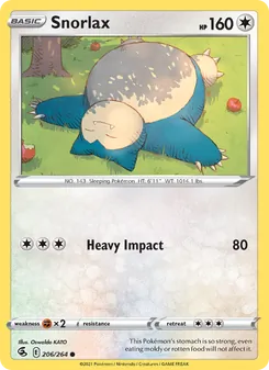 Kaart Snorlax