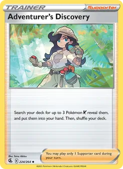 Kaart Adventurer's Discovery
